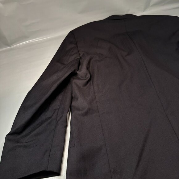 Versace Istante Mens Blazer Italy Pinstripe Single Breasted Jacket 3 Button - Picture 9 of 16